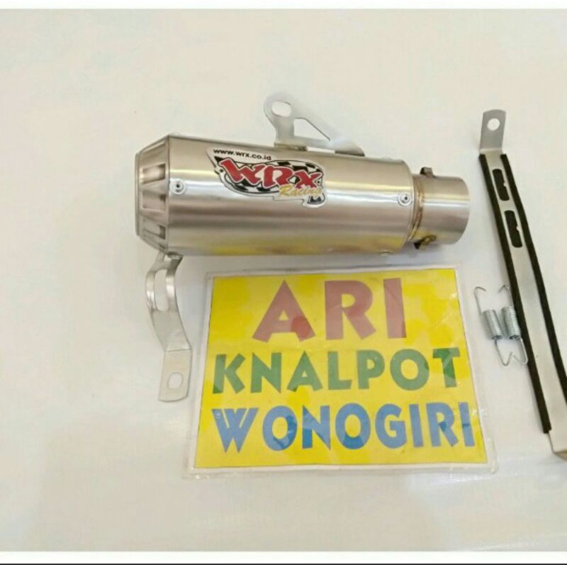 silencer knalpot racing WRX kapsul bebek Jupiter z Vega Shogun silincer knalpot saja