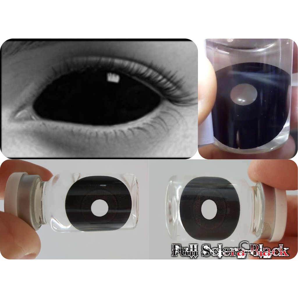 Softlens Cosplay Halloween - Scelera Full Eyes