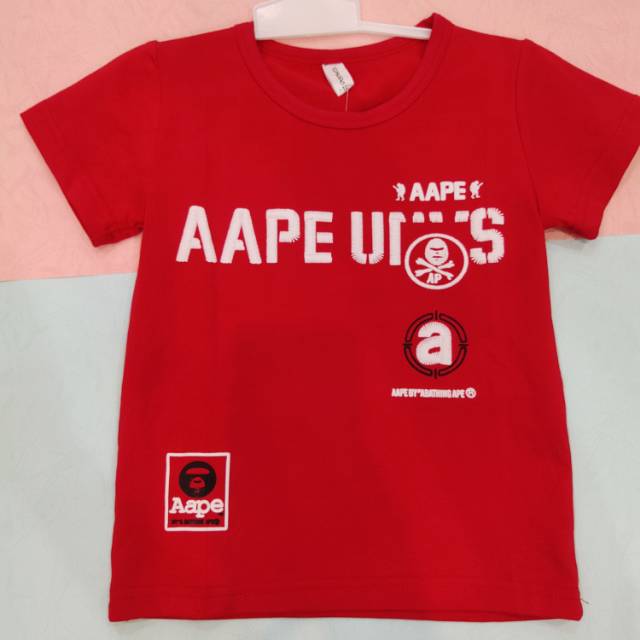 Kaos aape anak laki laki