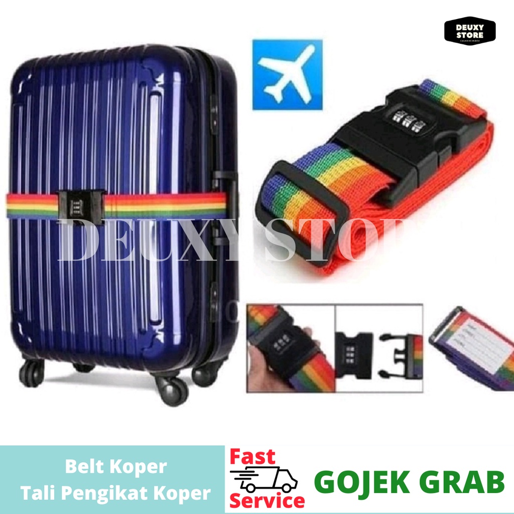 Belt Koper Tali Pengikat Koper Dengan Kunci Pengaman