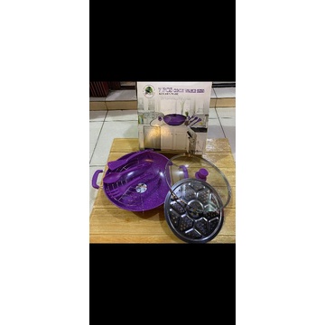 PANCI WAJAN ENAMEL / PANCI SET / PANCI SET LENGKAP / WAJAN PANCI PENGGORENGAN 7psc