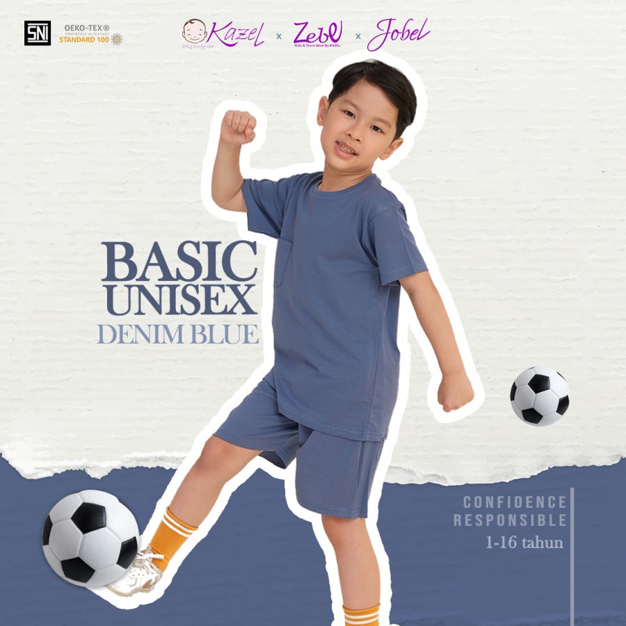 Celana Pendek Anak Laki Laki Perempuan 1 - 5 Tahun Jobel Basic Short Unisex