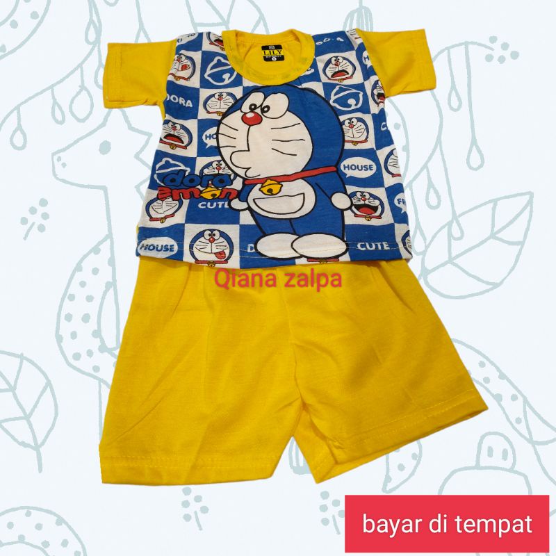 baju harian anak-anak terbuat dari bahan katun