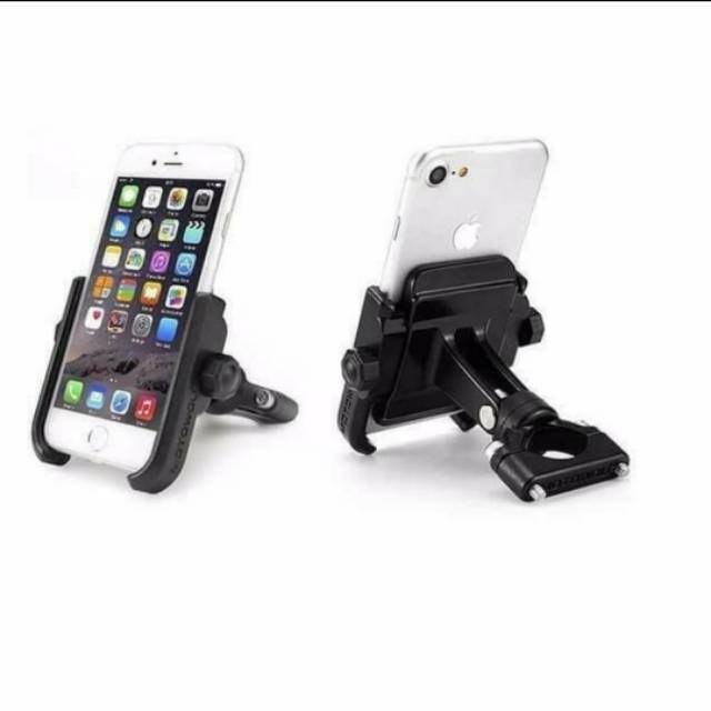 Motowolf holder phone handphone hp original pasang distang motor