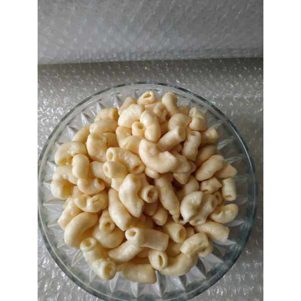 

Makaroni Mini mekar / cemilan makroni gurih 250gr / makanan ringan cemilan makanan pedas kiloan