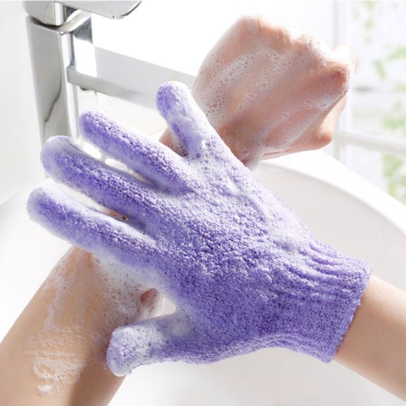 Spons Sarung Tangan Mandi / Body Scrubber Exfoliating / Bath Glove / Sponge