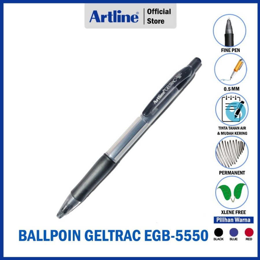 

PULPEN ARTLINE GEL INK PERMANENT PEN EGB-5550