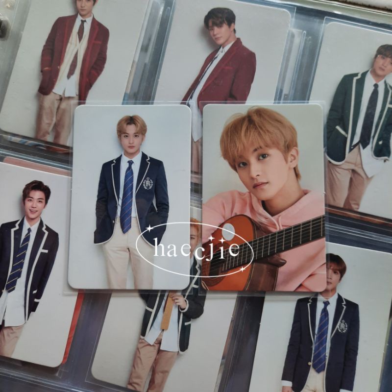 Official Photocard NCT 127 Mark Back To School 2019 Summer Vacation benefit Yizhiyu yzy pc bene b2sk