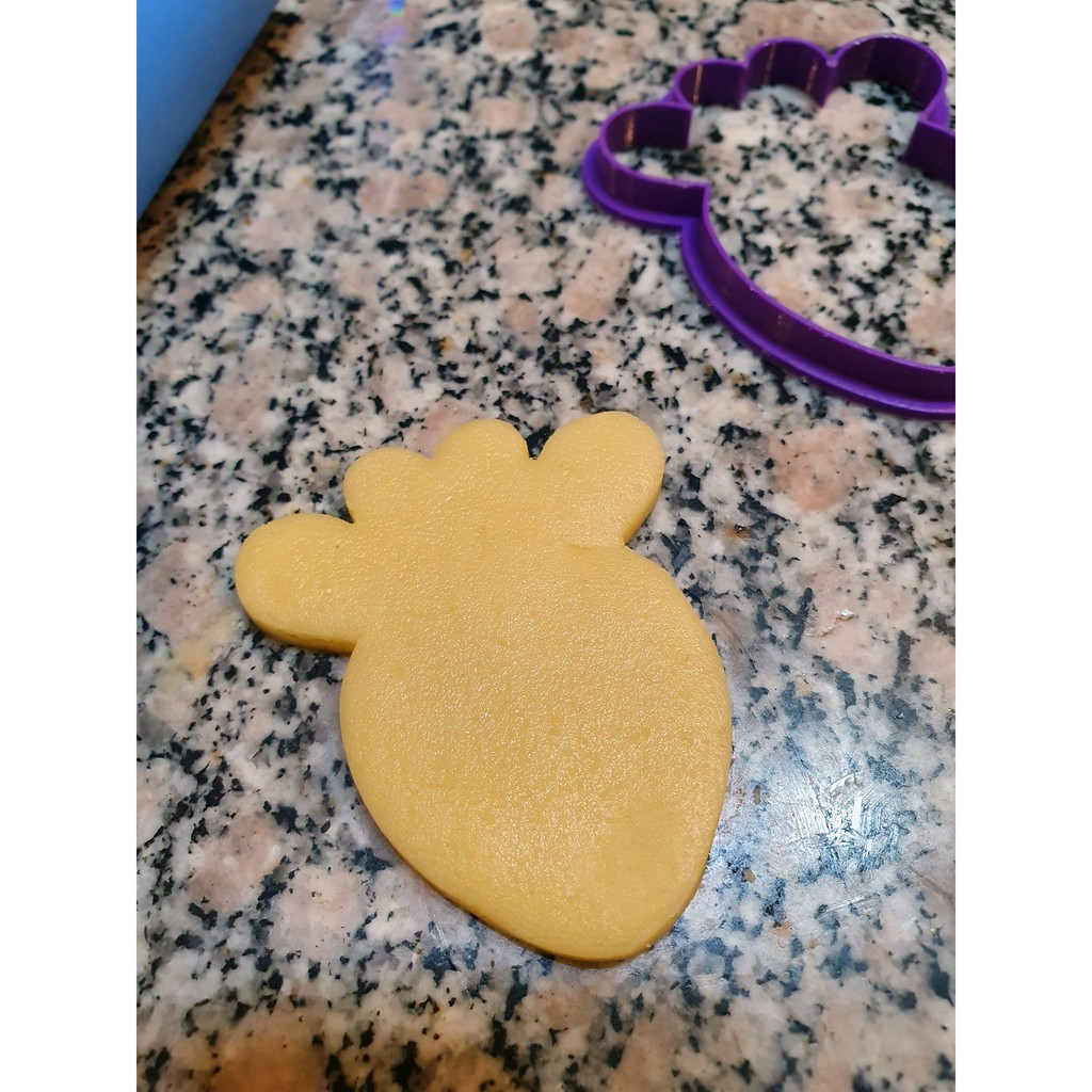 Cetakan kue kering /Clay cutter bentuk wortel