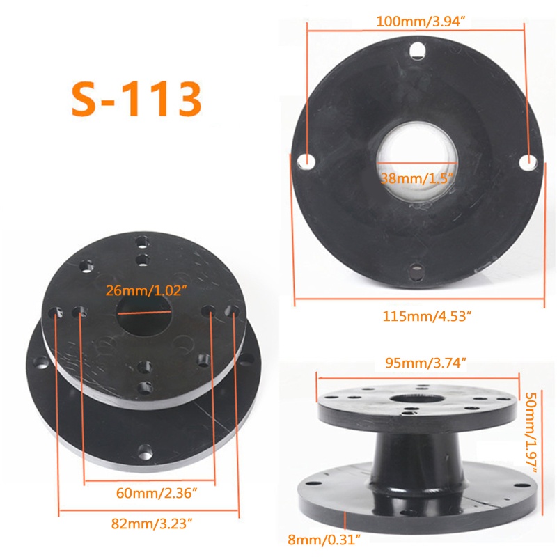 Cre Adapter Konverter Tweeter Horn 50mm Ke 38mm / 38mm Ke 26mm