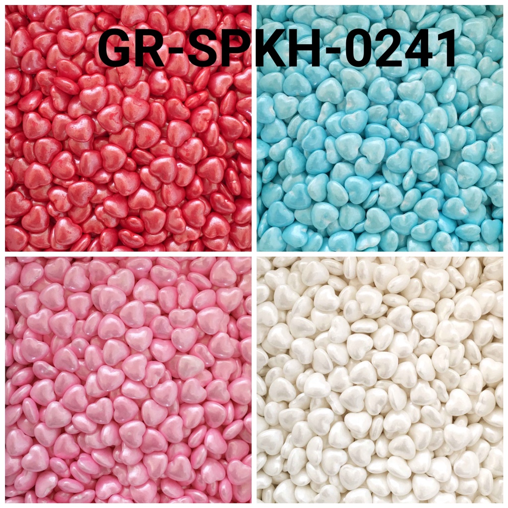 

GR-SPKH-0241 Sprinkles sprinkle sprinkel 500gr hati biru ungu merah yamama baking grosir murah sprinkles cake dekorasi mutiara trimit decoration story sprinklestory sprinklesstory sprinkle story yamama baking