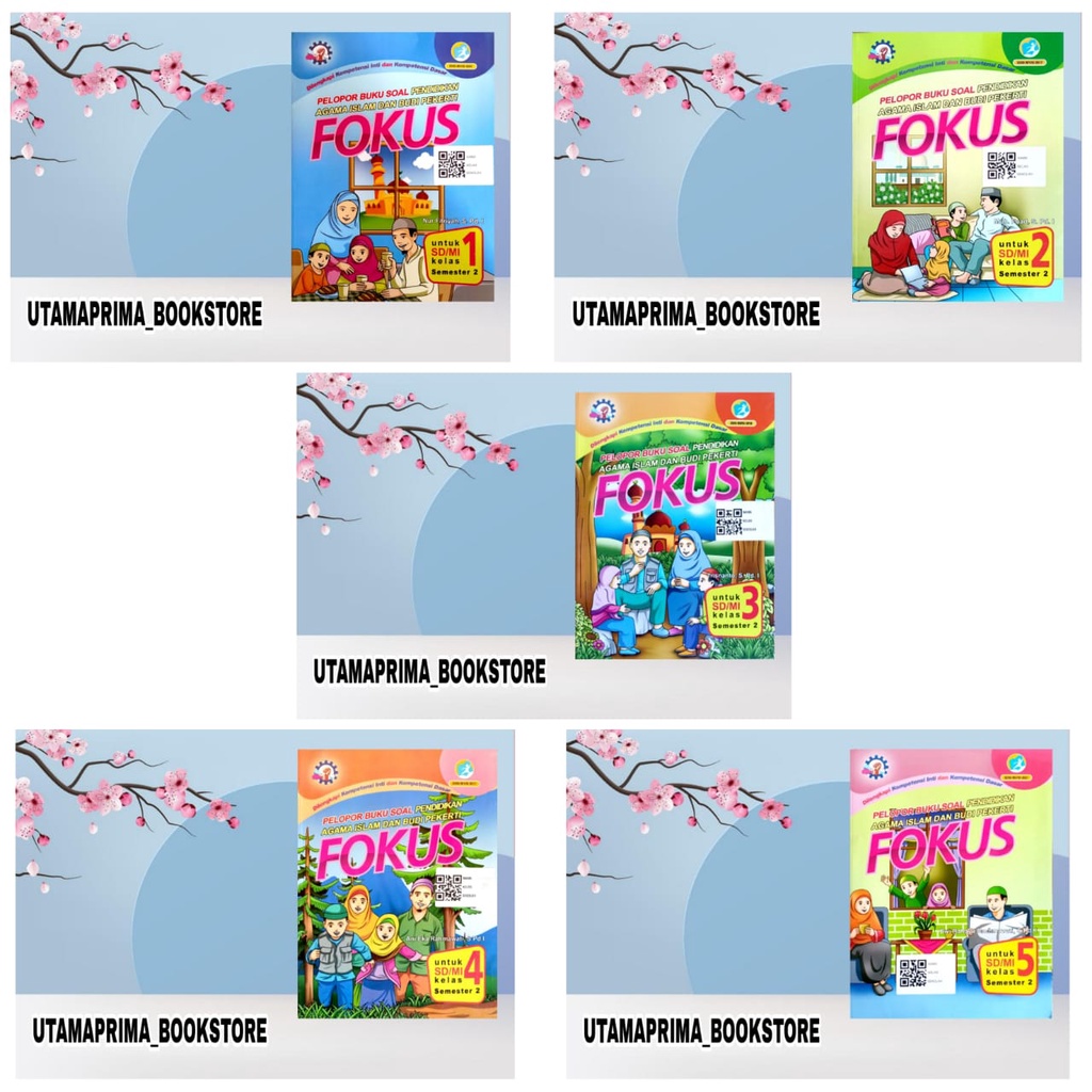 FOKUS PAI SEMESTER 2 UNTUK SD/MI KELAS 1,2,3,4,5