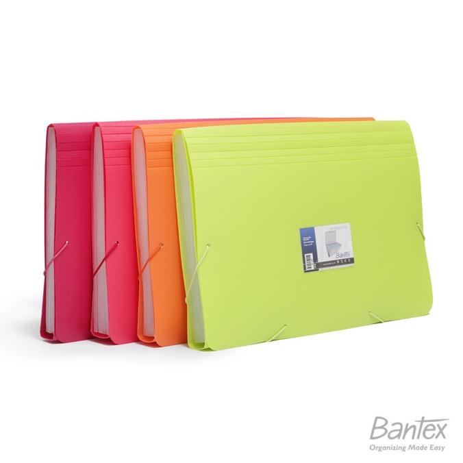 

Bantex Expanding File Folio Black #3601 10