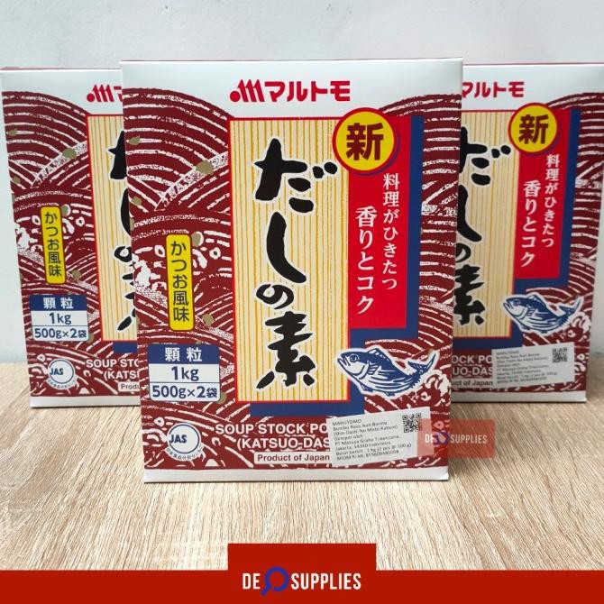 

Marutomo Shin Dashi No Moto Katsuo 1kg - Hondashi Bumbu Bonito Jepang
