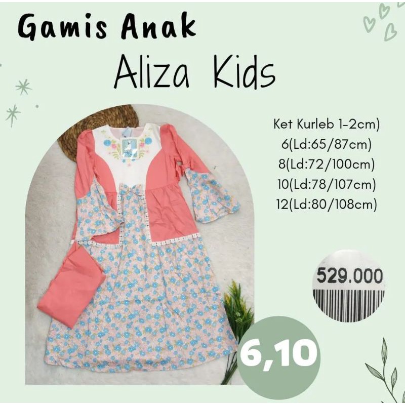 ALIZA KIDS GAMIS ANAK PEREMPUAN