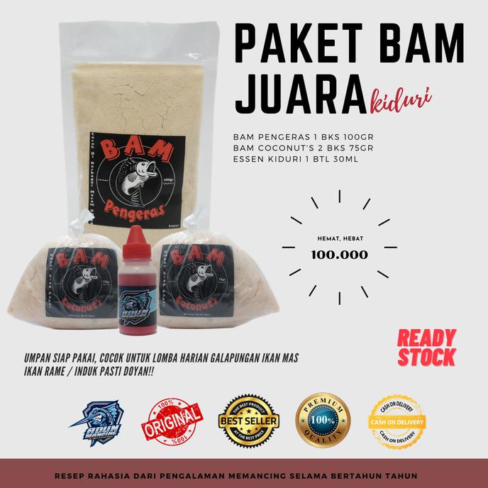 

Big Sale Paket juara Kuduri/Bam Coconut's Spesialis ikan rame Big Sale