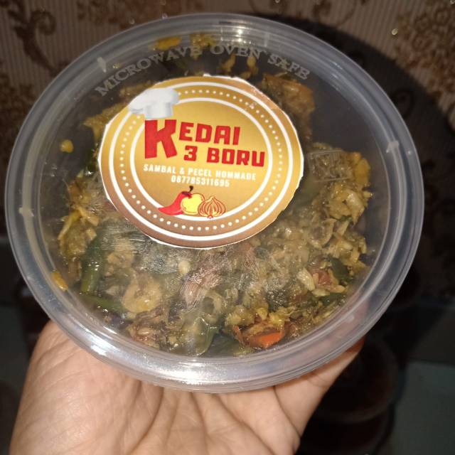 

Sambal hijau udang rebon