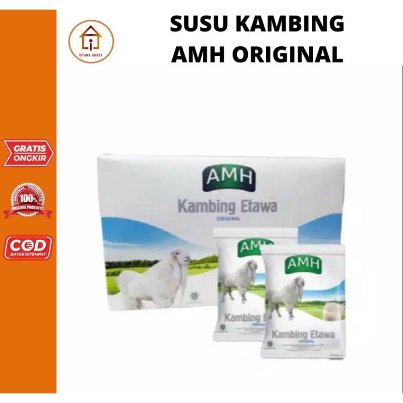 

SUSU KAMBING AMH ORIGINAL / AMH FULL CREAM