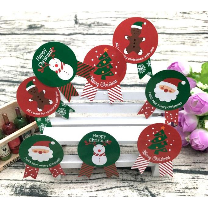 

stiker tema natal 8 , stiker kado natal , stiker kotak kado tema natal
