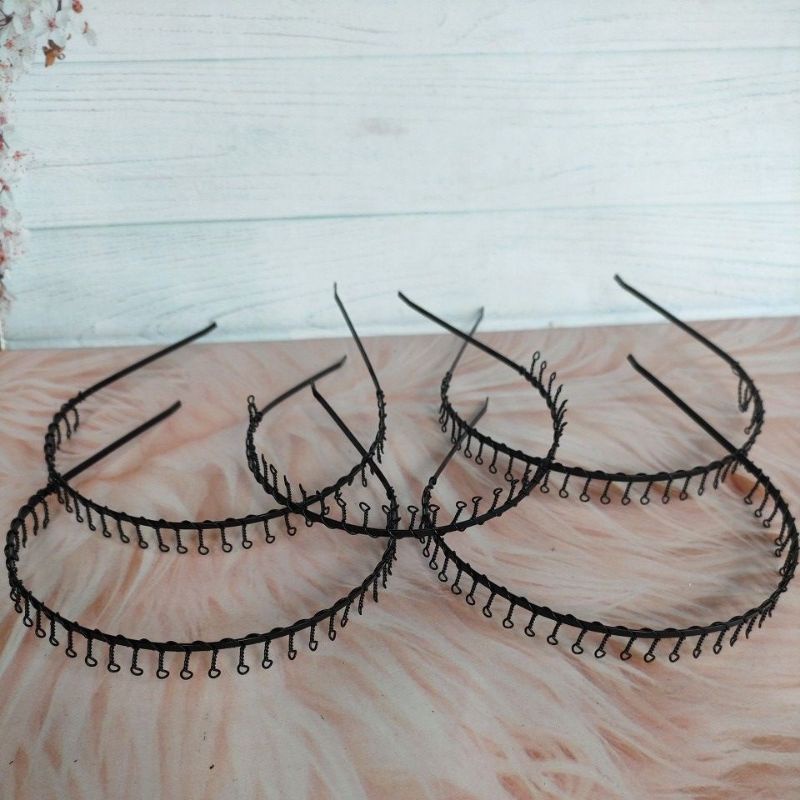 Bando Kawat / Bando Sirkam Ombak Ulir/ Bando UNISEX Pria Dan Wanita