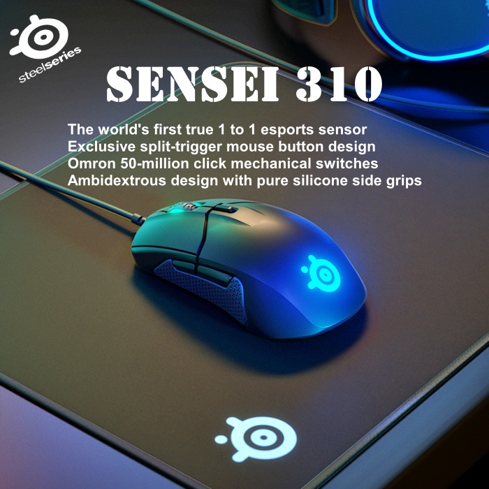 MOUSE GAMING STEELSERIES SENSEI 310