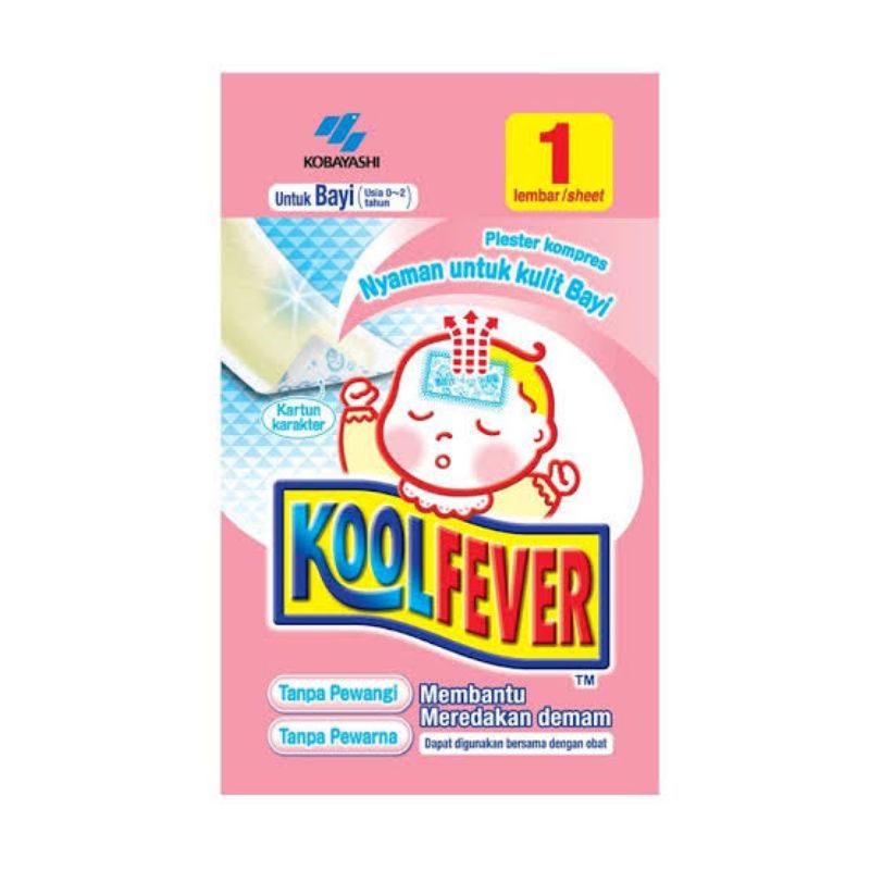 Koolfever kompres demam all varian per pcs