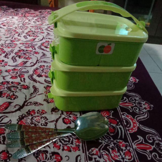 Sendok Batik Stainless Stell Bahan Tebal