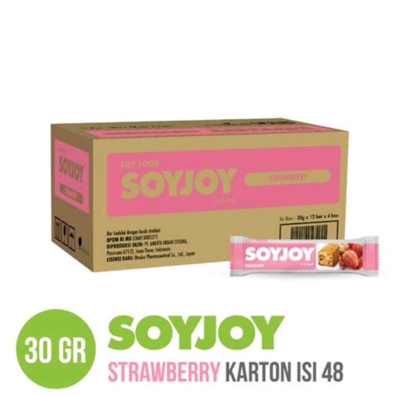 

SOYJOY SYRAWBERRI 30 gr, 1 Karton isi 48 Bar