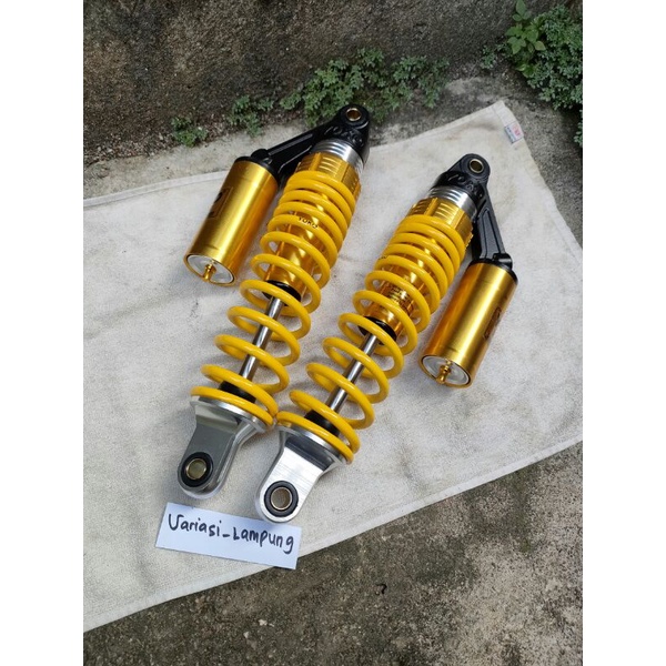 Shock tabung atas Supra kharisma Blade Revo fit new grand RX King Thunder Tiger 340mm