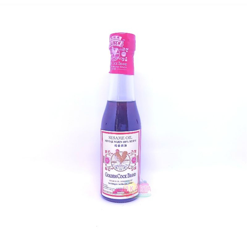 

(MINYAK WIJEN) GOLDEN COCK SESAME OIL 140ML