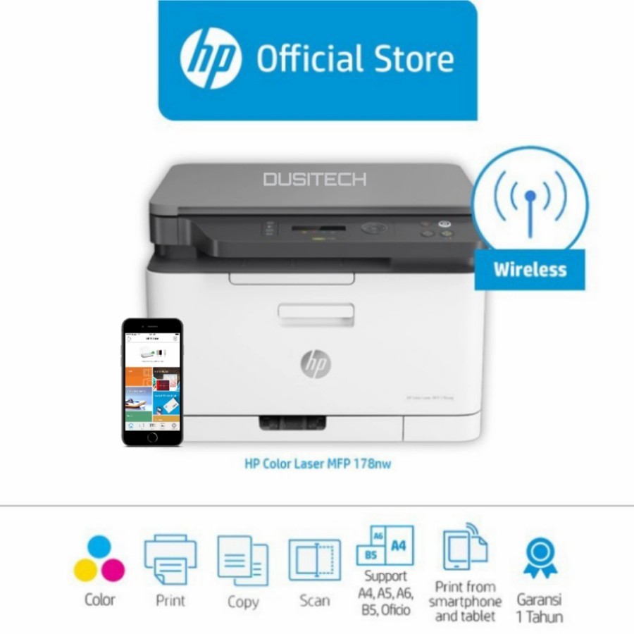 Printer HP Laserjet Color M178NW MFP - HP Laserjet 178NW