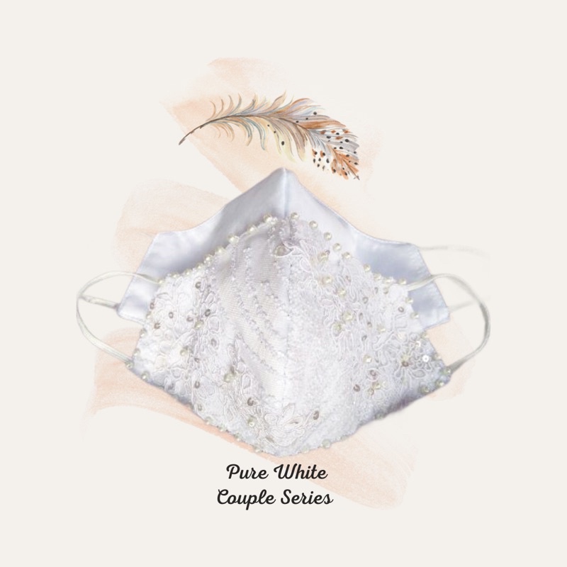 Masker Akad Nikah | Couple | by Designer Surabaya