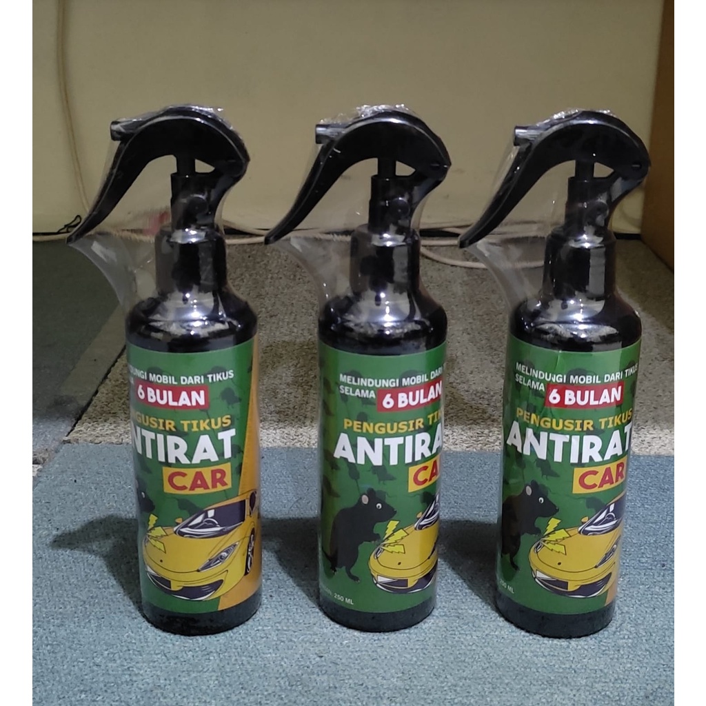 Antirat Cairan Pengusir Tikus Khusus Mobil Anti Karat dan Ruangan Indoor 250ml