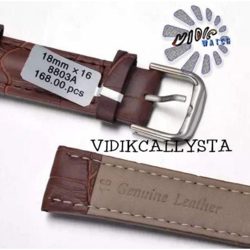 GROSIR TALI JAM TANGAN KULIT 16 18 20 22 24 MM UNIVERSAL MURAH