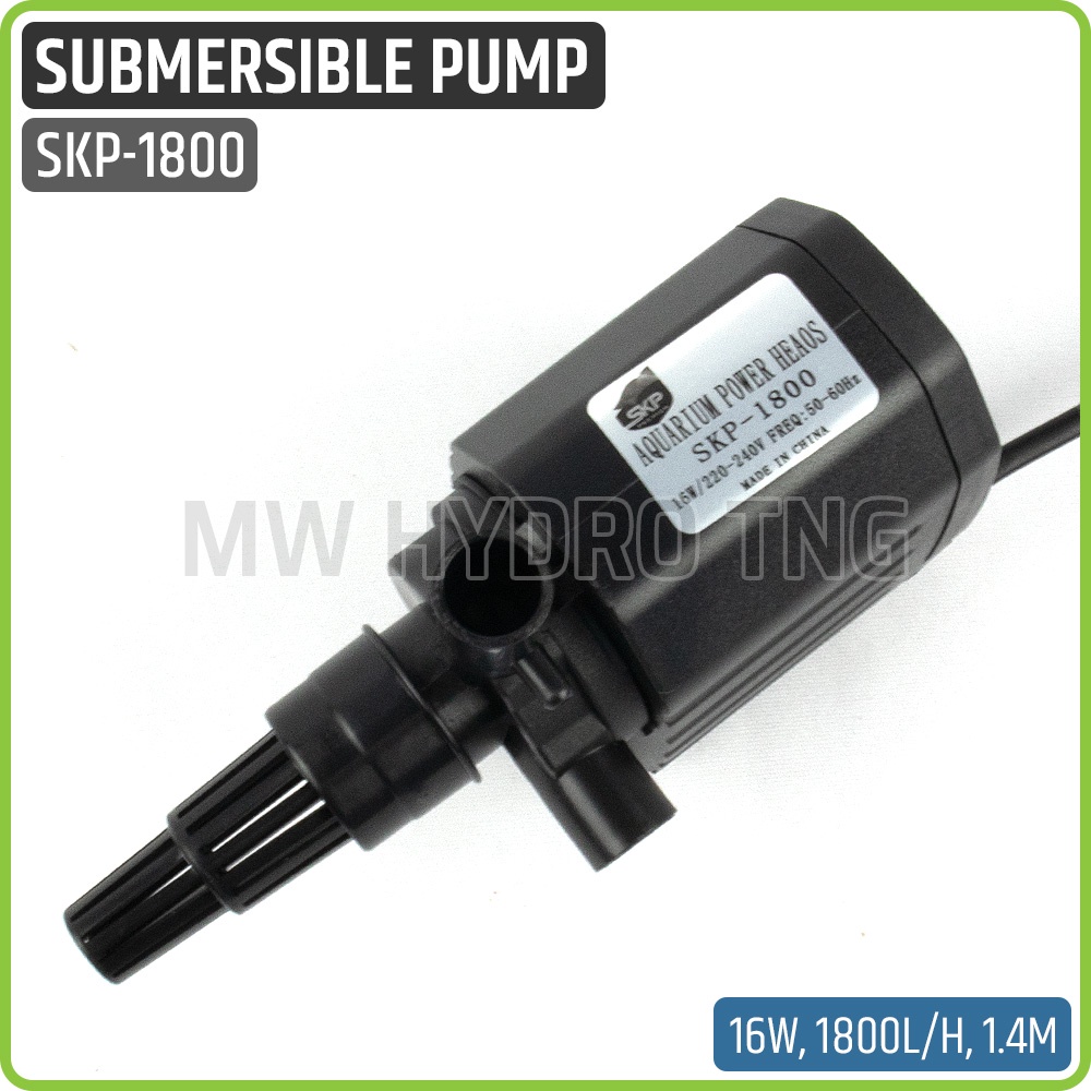 Submersible Water Pump SKP 1800, 3 in 1, Pompa Air Celup SKP-1800