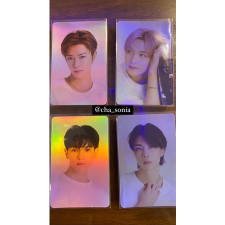 photocard nct benefit aladin sg22