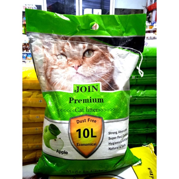 pasir join premium bentonite 10litter aroma aple