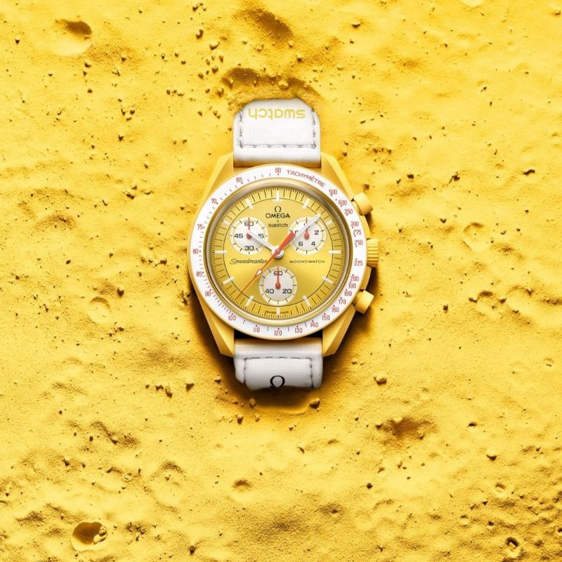 Swatch X Omega Moonswatch Mission to The Sun Unisex Watch Ori Swiss