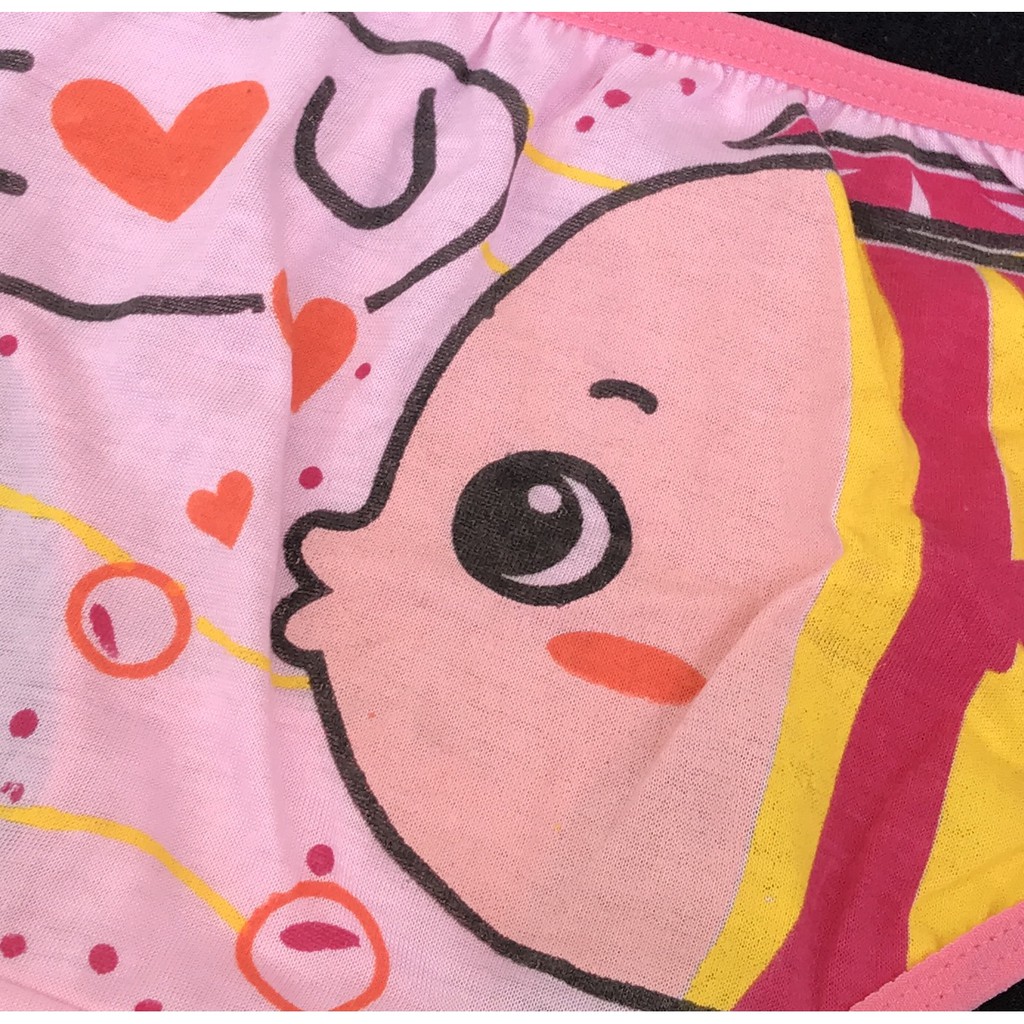 BAYIe - 3 PCS Celana Dalam/CD Anak Perempuan Cewek ESSEN/CERIA /Calana dalam Bayi Perempuan Size S M L XL