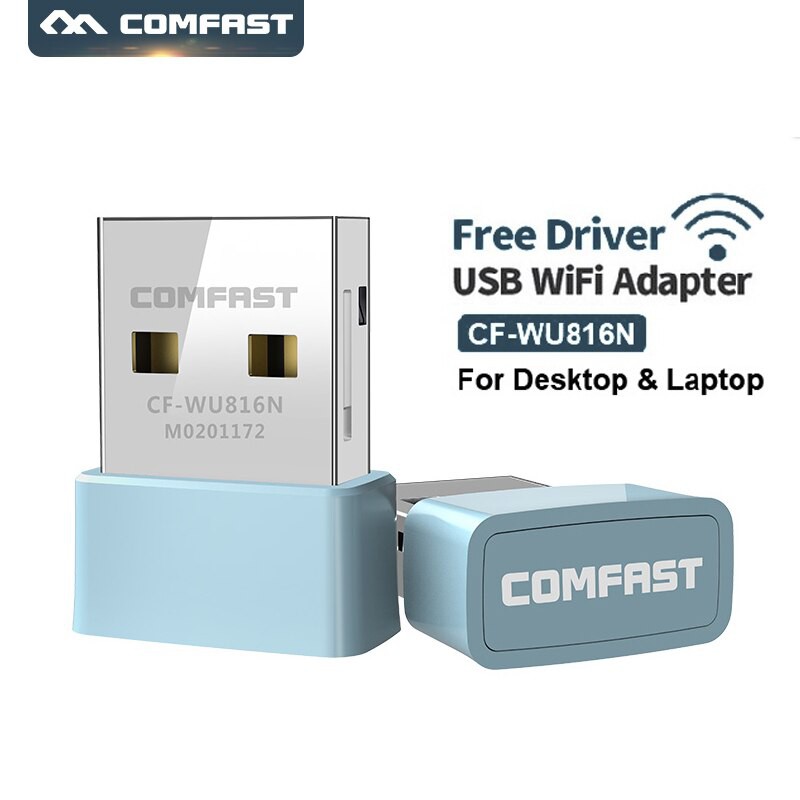 GRATIS ONGKIR COMFAST CF-WU816N 150Mbps 2.4G Free Driver Mini USB Wireless WiFi Adapter 2dBi wifi