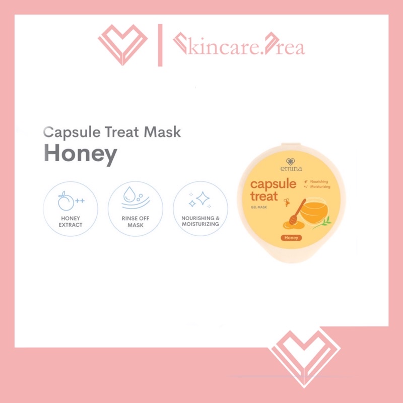 Emina Capsule Treat Mask - Honey | Green Tea