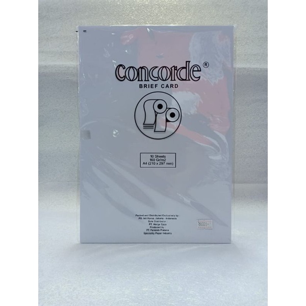 

Concorde 160 gr white 80320