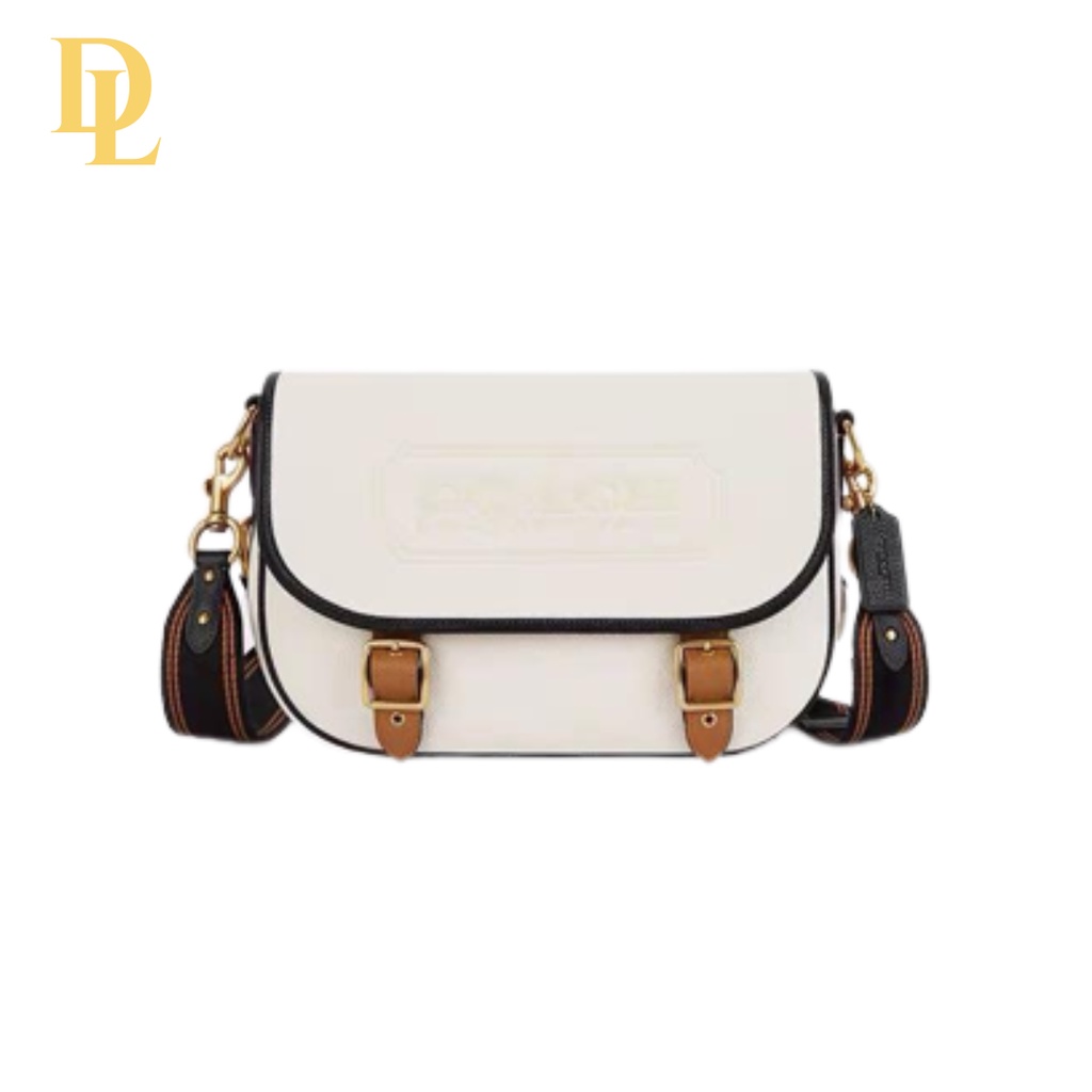 Coach Vintage Flip On Messenger Bag Shoulder Bag (C8848)