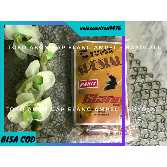 

⭐BISA COD⭐ Abon Sapi Super Spesial cap Elang manis / pedas - Manis