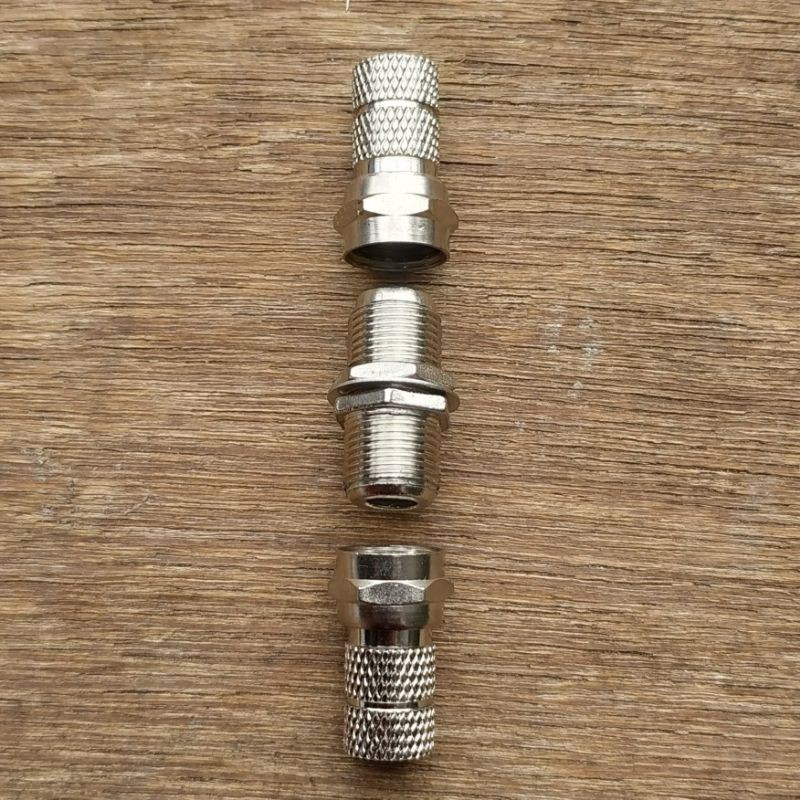 Sambungan kabel antena outdoor / tv konektor f rg6 rg59 male female