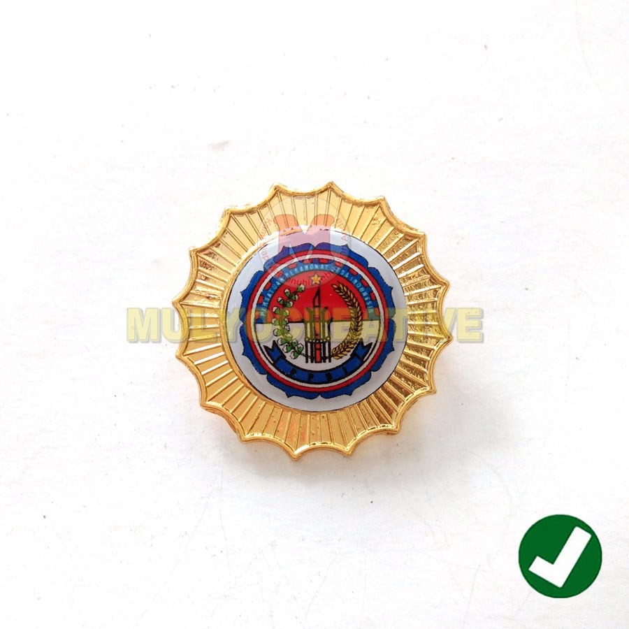 Pin Logo PPDI Pengait Magnet Lencana Perangkat Desa Model Magnet