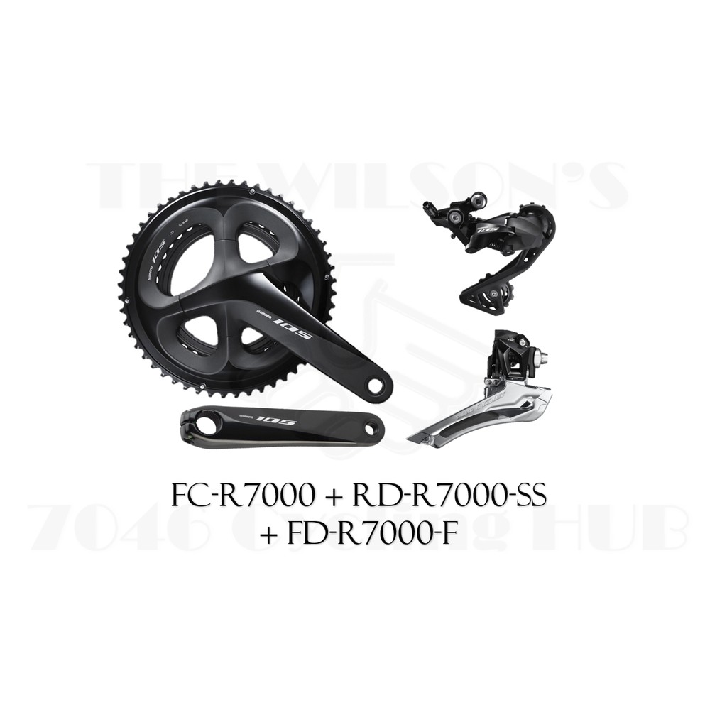shimano 105 mini groupset
