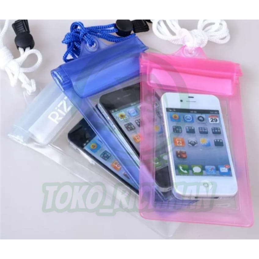 Pelindung Hp Anti Air Case Handphone Waterproof XL Airbag Waterproof