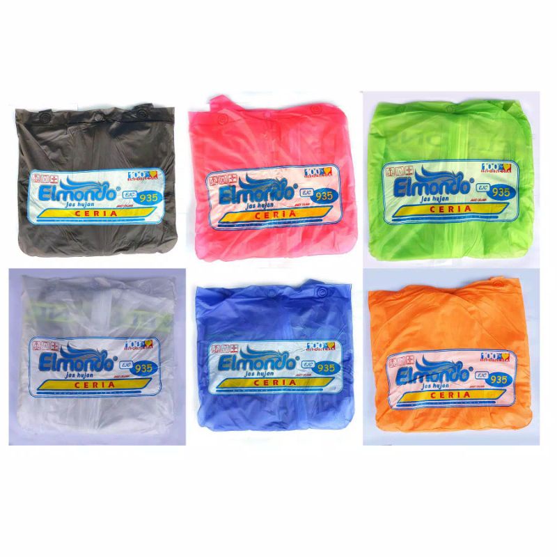 jas hujan jaket celana elmondo CERIA 935 jas hujan dewasa