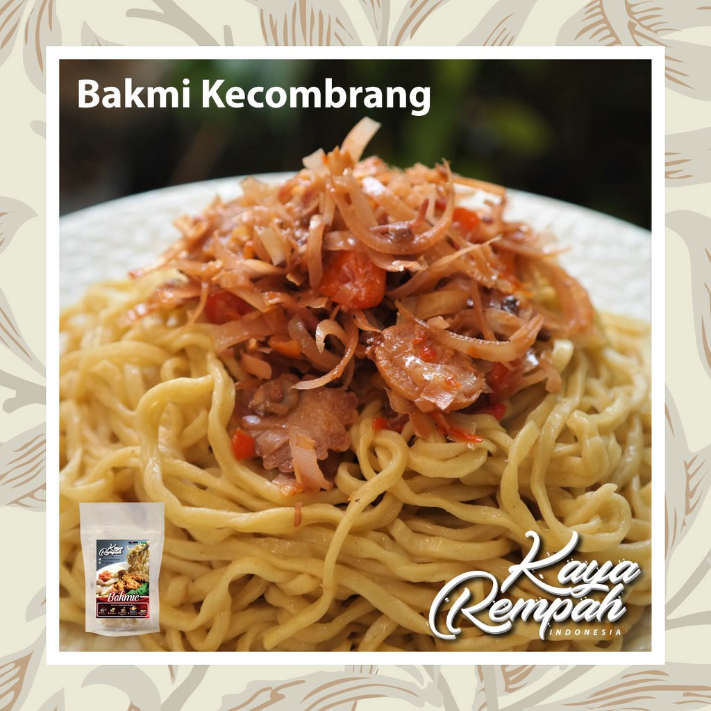 

KAYA REMPAH - BAKMI PEDAS KECOMBRANG, Bumbu Instant Komplit, Vacuum Pack Frozen, 200gr